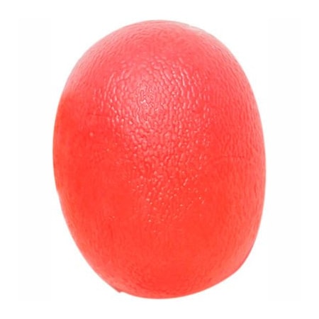 Fabrication Enterprises CanDo Gel Hand Exercise Ball, Large Cylindrical, Red, Soft 10-1892